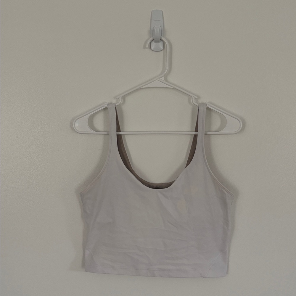 Lululemon White Tank Top